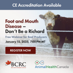 Foot and Mouth Disease producer webinar